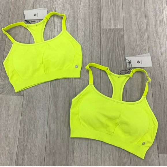 Avocado Neon Sports Bra - Picture 4 of 10